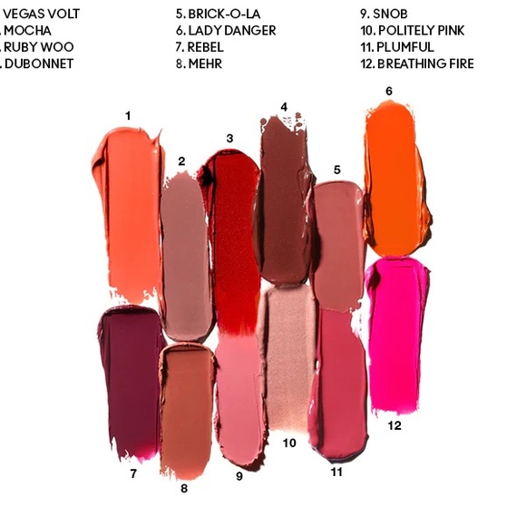 MAC cosmetics 12 mini Lipsticks - Picture 2 of 4